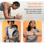Pebble Qore 2 Smart Fitness Band Black