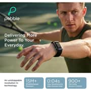 Pebble Qore 2 Smart Fitness Band Black