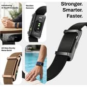 Pebble Qore 2 Smart Fitness Band Black