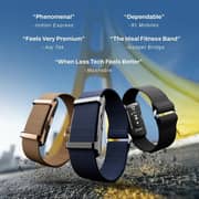 Pebble Qore 2 Smart Fitness Band Black