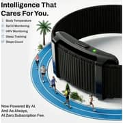 Pebble Qore 2 Smart Fitness Band Black