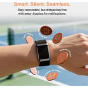 Pebble Qore 2 Smart Fitness Band Black