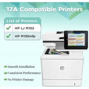 GTPro CF217A Laser Printer Toner Black - 17A
