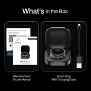 Pebble Halo 2 Smart Ring Size 11 Black