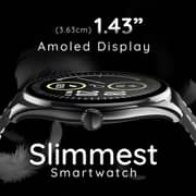 Pebble Royale Legend Smartwatch Onyx Black