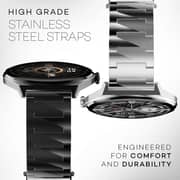 Pebble Royale Steel Smartwatch Black
