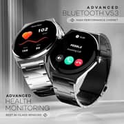 Pebble Royale Steel Smartwatch Silver