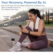 Pebble Qore View Smart Fitness Band Light Grey
