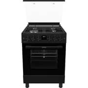 Gorenje 4 Burner Gas Cooker 82L Matte Black - GGI6C20BF