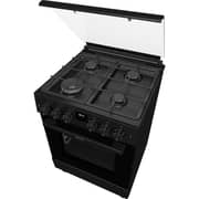 Gorenje 4 Burner Gas Cooker 82L Matte Black - GGI6C20BF