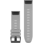 Garmin Quickfit 26 Watch Band 26mm Powder Grey Silicone 3-piece Dive Set - 010-12904-00