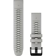 Garmin Quickfit 22 Watch Band 22mm Fog Grey/Moss Silicone - 010-13280-08