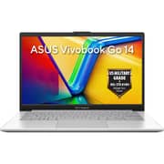Asus Vivobook Go 14 (2026) Laptop - AMD Ryzen 5-40 / 14inch FHD / 256GB SSD / 8GB RAM / Windows 11 Home / English & Arabic Keyboard / Cool Silver / Middle East Version - [E1404FA-EB1746WS]