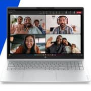 HP OmniBook 3 (2026) Laptop - 3rd Gen / Intel Core 5-320 / 16inch 2K / 512GB SSD / 16GB RAM / Shared Intel Graphics / Windows 11 Home / English & Arabic Keyboard / Glacier Silver / Middle East Version - [16-BU0043NE] + A08JXAA Backpack + AZ7B2AA Mouse