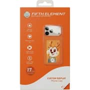 Fifth Element NOVA NFC Photo Case with E-Ink Display Orange iPhone 17 Pro - FEMCPC17PA