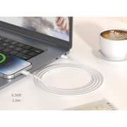 Fifth Element LUMEN USB-C to USB-C Cable 2m White - FECBLCC60W2W