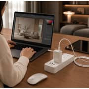 Fifth Element LUMEN USB-C to USB-C Cable 2m White - FECBLCC60W2W