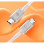 Fifth Element LUMEN USB-C to USB-C Cable 2m White - FECBLCC60W2W