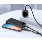 Fifth Element SPLIT USB-C/Lightning to USB-C Cable 1.2m Black - FECBLACL100W1B