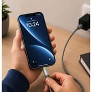 Fifth Element SNAP USB-C to Lightning Cable 1m Grey - FECBLMC27W1G