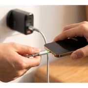 Fifth Element SNAP USB-C to Lightning Cable 1m Grey - FECBLMC27W1G
