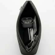 Fifth Element Alpha 1Pc Clutch Bag With Fingerprint Lock Black - FEMCPC17AA