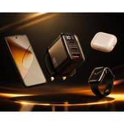 Fifth Element PULSE Firefly GaN 3 Port 30W Charger with Cable Black - FEADDDAG30B
