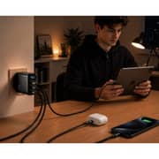 Fifth Element PULSE Firefly GaN 3 Port 45W Charger with Cable Black - FEADDDAG45B