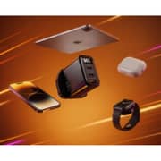 Fifth Element PULSE Firefly GaN 3 Port 65W Charger with Cable Black - FEADDDAG65B