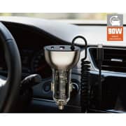 Fifth Element ROADSYNC Nano Pro 90W Car Charger with Built-in USB-C Cable Black - FECCBIC90WB