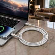 Fifth Element LUMEN USB-C to Lightning Cable 2m White - FECBLCL27W2W
