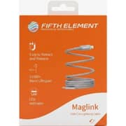Fifth Element SNAP USB-C to USB-C Cable 1m Grey - FECBLMC60W1G