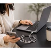 Fifth Element SNAP USB-C to USB-C Cable 1m Grey - FECBLMC60W1G