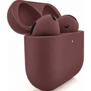 Merlin AirPods 5 Wireless Earbuds Burgundy 26 Matte Bold