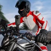 Insta360 X6 Black Action Camera Motorcycle Bundle - INST-CINSABXA-X605