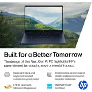 HP OmniBook X Flip 2-in-1 Convertible (2026) Laptop - 3rd Series / Intel Core Ultra 7-355 / 14inch 2K / 512GB SSD / 24GB RAM / Shared Intel Graphics / Windows 11 Home / English Keyboard / Blue / International Version - [14-KP0023dx]