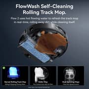 Narwal Flow 2 FlowWash Robotic Vacuum Cleaner Black - YJCC036