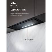 Millen HYPER M 900 GS BL Built-in Fully Integrated Hood 70cm Black