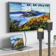 Hama 8K HDMI Cable 1m Black - 205241