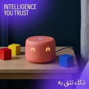 Yasmina Lite AI Smart Bluetooth Speaker Orange - Y-00026 + 12 Month Subscription