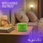 Yasmina Lite AI Smart Bluetooth Speaker Green - Y-00026 + 12 Month Subscription