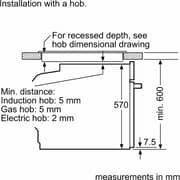 Siemens iQ300 Built-in Steam Oven 60cm Black - HU736AEA0T