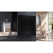 Siemens iQ300 Built-in Steam Oven 60cm Black - HU736AEA0T