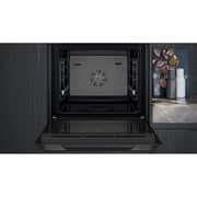 Siemens iQ300 Built-in Steam Oven 60cm Black - HU736AEA0T