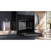 Siemens iQ300 Built-in Steam Oven 60cm Black - HU736AEA0T