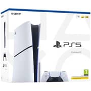 Sony PS5 Slim Disc Home Console 1TB White - International Version + Extra Dualsense Controller + FC27 Game