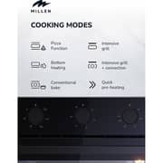 Millen Built-in Electric Oven 78L Black - MEOP 6001 BB