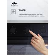Millen Built-in Electric Oven 78L Black - MEOP 6001 BB