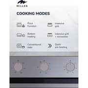 Millen Built-in Electric Oven 78L Inox - MEOP 6001 IX