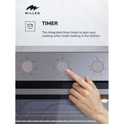 Millen Built-in Electric Oven 78L Inox - MEOP 6001 IX